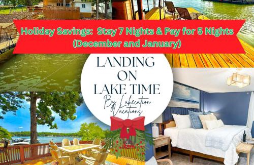 Gravois Mills House | Landing on Lake Time-Lakefront 4BD2BADockDeck