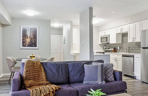 Indianapolis Apartment | Landing | Spectacular 1BD, Courtyard, Pool