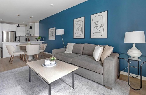 Civic Center Apartment | Landing | Spectacular 1BD, Rooftop Lounge, Gym