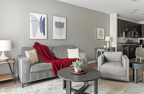 Garland Apartment | Landing | Stunning 1BD, Gym, Pool