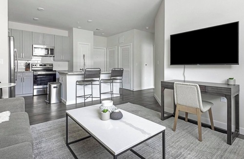 Spring Branch East Apartment | Landing | Stunning 1BD, Pool, Courtyard
