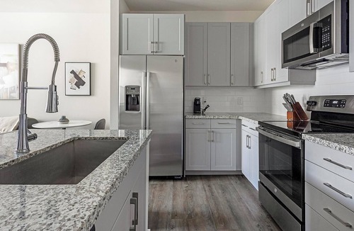 Spring Branch East Apartment | Landing | Stunning 1BD, Pool, Courtyard