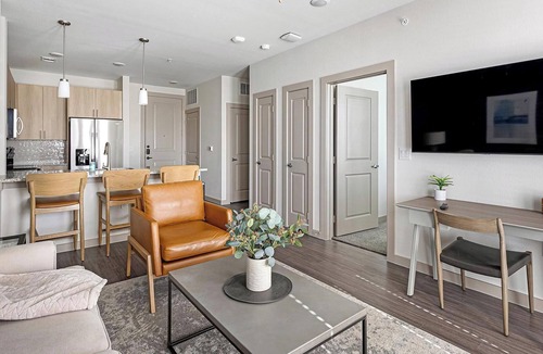 Anna Apartment | Landing | Stunning 1BD, Pool, Yoga Studio