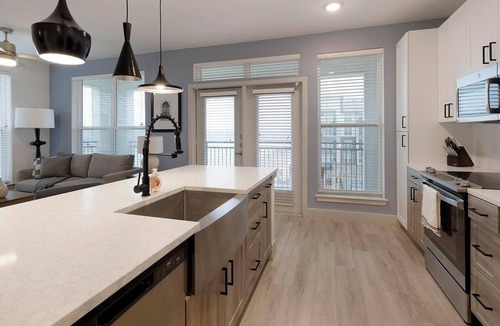 Garland Apartment | Landing | Stunning 2BD, Clubhouse, Gym