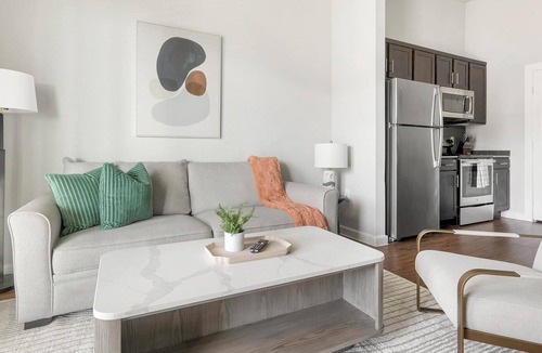 Buda Apartment | Landing | Stylish 1BD, Clubhouse, Gym