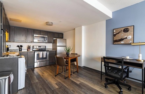 Downtown Hartford Apartment | Landing | Stylish 1BD, Game Room, Yoga Studio