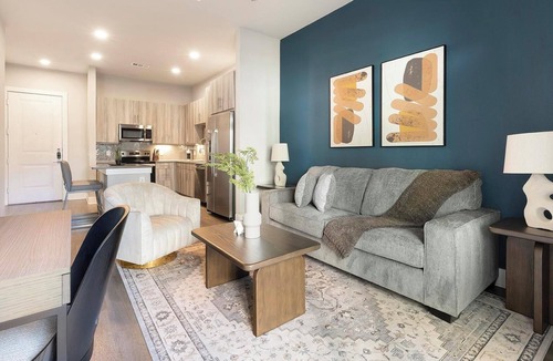 Montopolis Apartment | Landing | Stylish 1BD, Pool, Courtyard