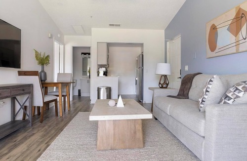 Fruitville Apartment | Landing | Stylish 1BD, Gym, Clubhouse