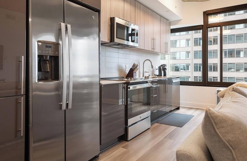 Baileys Crossroads Apartment | Landing | Stylish 2BD, Game Room, Gym
