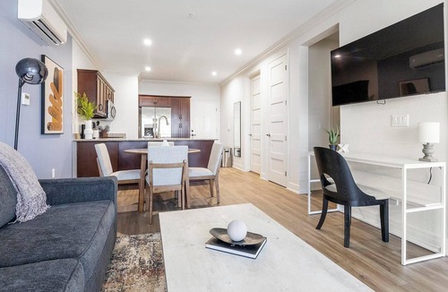 Johnstown Apartment | Landing | Stylish 2BD, Clubhouse, Yoga Studio