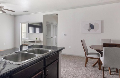 Northeast Houston Apartment | Landing | Stylish 2BD, Clubhouse, Game Room