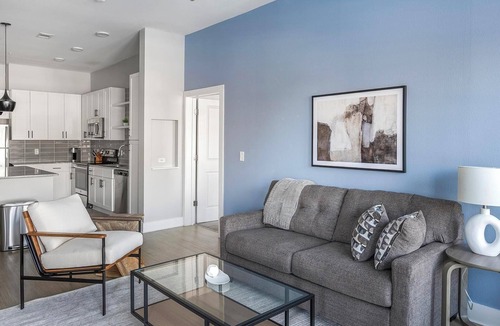 Rock Creek Apartment | Landing | Stylish 2BD, Gym, Courtyard