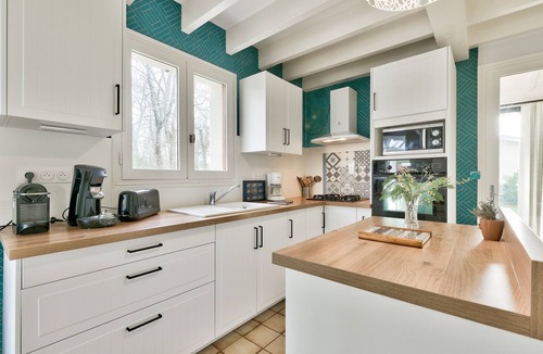 Lanton House | Lanton - 700m beach - Garden and Jacuzzi