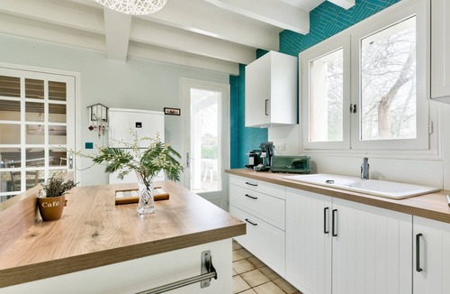 Lanton House | Lanton - 700m beach - Garden and Jacuzzi