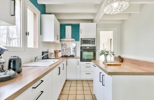 Lanton House | Lanton - 700m beach - Garden and Jacuzzi