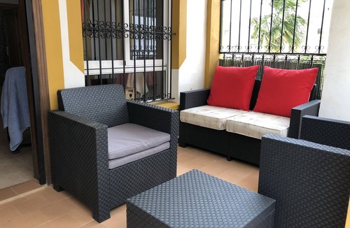 La Zenia Apartment | Large 2 Bedroom Apartment - Private Garden- 10 Min from La Zenia Beach/Boulevard