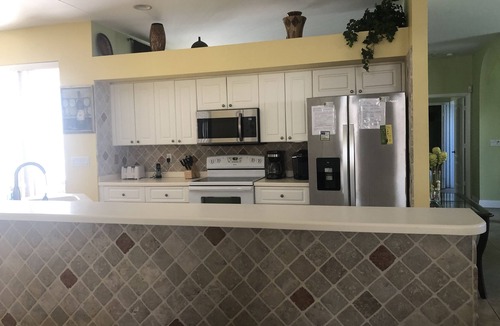 Central Naples House | Large 3 Brd Briarwood Lake-View Pool HousenNEWLY renovated Bathroom