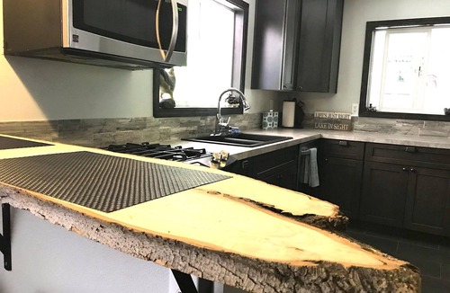 Priest River Cabin | Large 5 Bed 3 Bath Cabin with 2 Full Kitchens will accommodate a larger group.