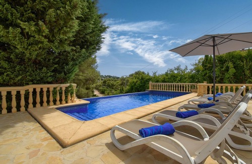 Cap de la Nau Villa | Large and comfortable villa in Javea, Costa Blanca, Spain with private pool for 8 persons