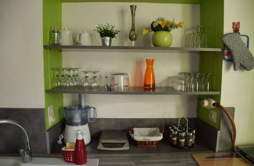 Joyeuse Apartment | Large apartment 5 minutes' walk from Joyeuse, its shops and famous market.
