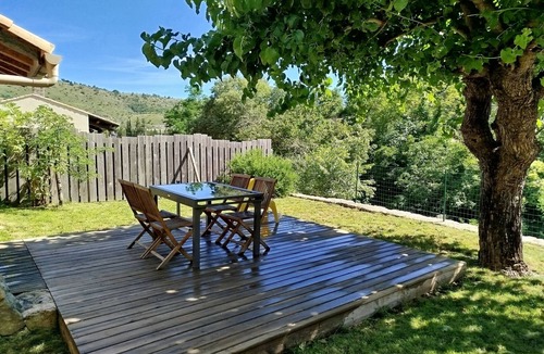 Joyeuse Apartment | Large apartment 5 minutes' walk from Joyeuse, its shops and famous market.