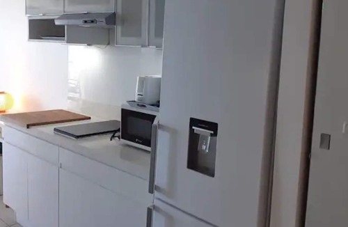 Marigot Condo | Large "Blue Sunset" studio sea and beach