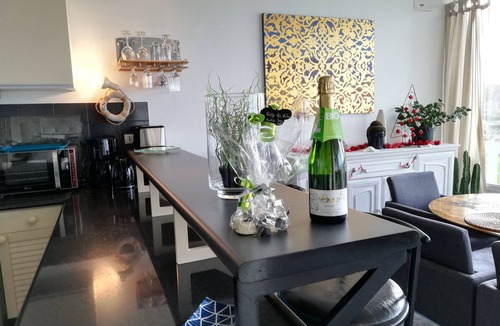 Erquy House | Large, bright loft 60m2 with superb sea view