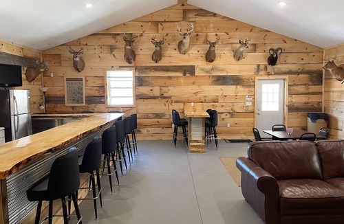 Augusta Cabin | Large cabin with ATV/UTV trail access.