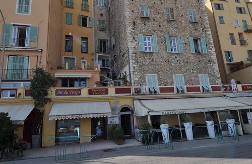 Menton Apartment | Large, charming studio with terrace overlooking the beach, old town and port