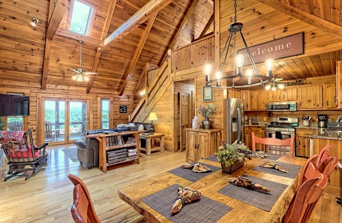 My Mountain Cabin | Large Deck, Screened Porch, Hot Tub, Fire Pit