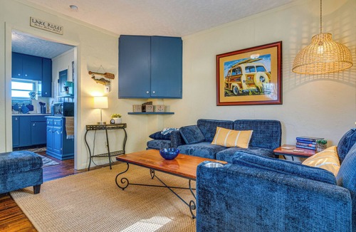 Monticello House | Large Deck, Water Views! Home Near Lake Freeman