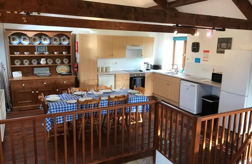 Saint Blazey House | Large Detached "upside Down" Barn, dog friendly with 1 acre enclosed paddock.