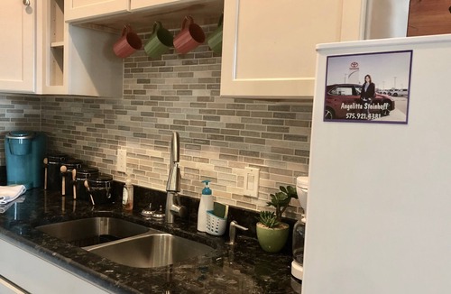 Ruidoso Cabin | Large downstairs rental.1 bedroom.Full size kitchen.walk in shower No sharing