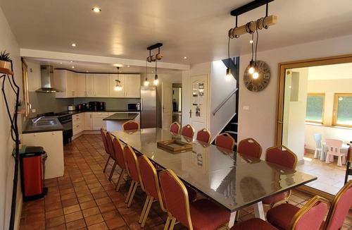 Isigny-le-Buat Cottage | Large family home with private pool, pets allowed