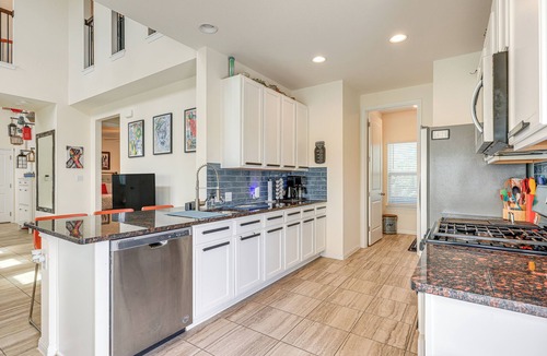 Kyle House | Large Fenced Yard: Family-Friendly Kyle Home