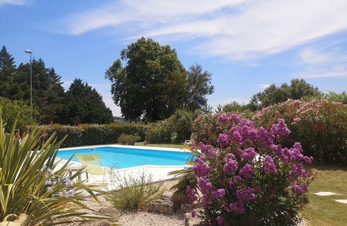 Saint-Genies-de-Fontedit Villa | Large private villa pool