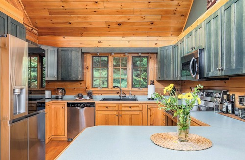Sunday River Area Cabin | Large Group Private Escape HotTub FirePit 2 Game Rooms