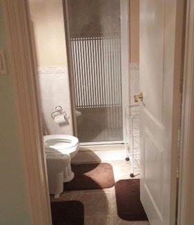 East Credit Apartment | Large Guest suite with bathroom, vegetarian kitchen