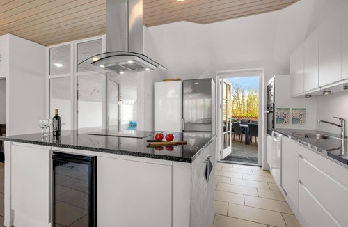 Sundhuse House | Large holiday home with pool, hot tub and activity room in Husby