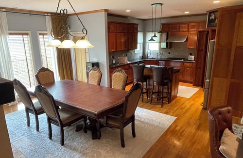 South Kansas City House | Large Home in Kansas City 19 Min from World Cup
