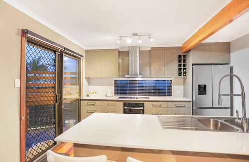 Elliott Heads House | Large home short walk to beach with pool