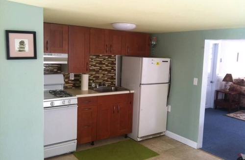 Manasquan House | Large home two floors with upper deck area.