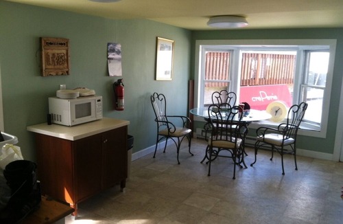 Manasquan House | Large home two floors with upper deck area.