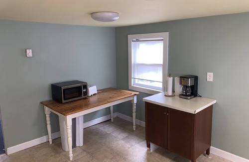 Manasquan House | Large home two floors with upper deck area.