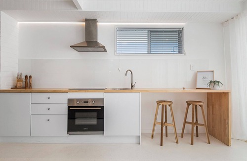 Crescent Head House | Large home upper and lower level with internal access