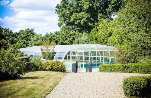 Saint-Just House | Large house and ballroom located on a private estate, swimming pool, tennis court.