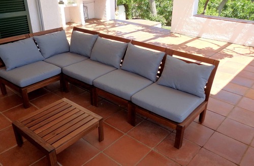 Miami Platja Villa | Large house with swimingpool, magnificient sea view, in front the beach. WIFI