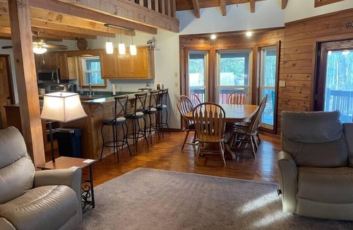 Jacksboro House | Large lake home with room to play.