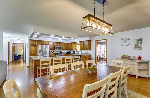 Grove House | Large Lakefront Home | Pool, Hot Tub & Boat Dock