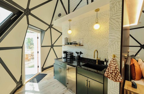 Freeport Cabin | Large, luxurious geodesic dome - 07
